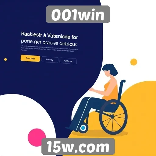 Acessibilidade e usabilidade do site 001win